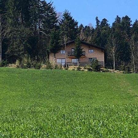 Ferienhaus Am Waldrand Von Egg Bregenzer Wald Esterno foto