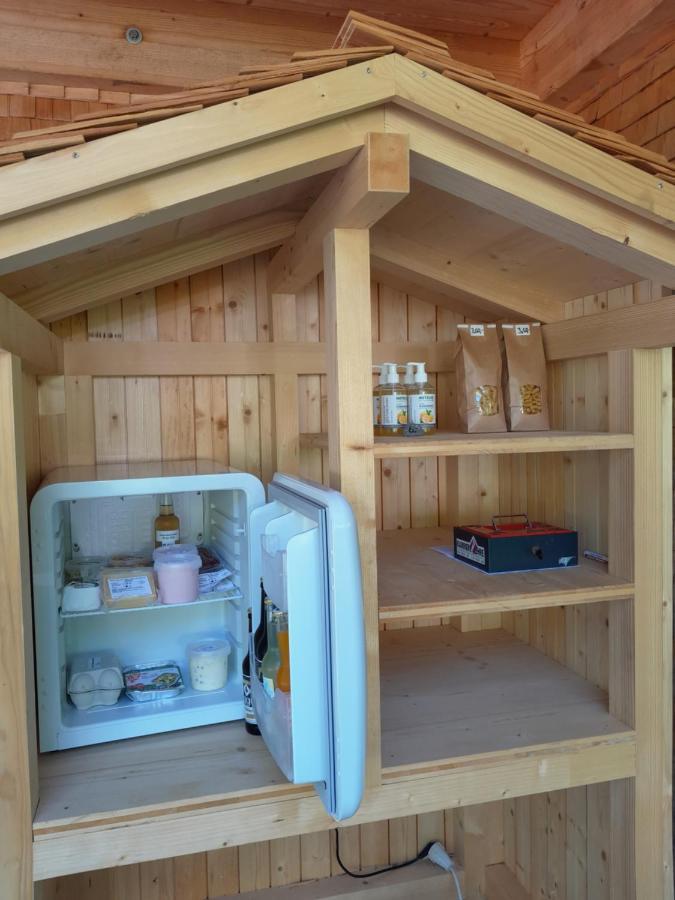 Ferienhaus Am Waldrand Von Egg Bregenzer Wald Esterno foto