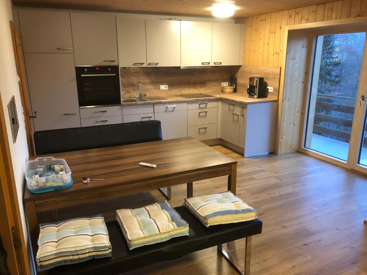 Ferienhaus Am Waldrand Von Egg Bregenzer Wald Esterno foto